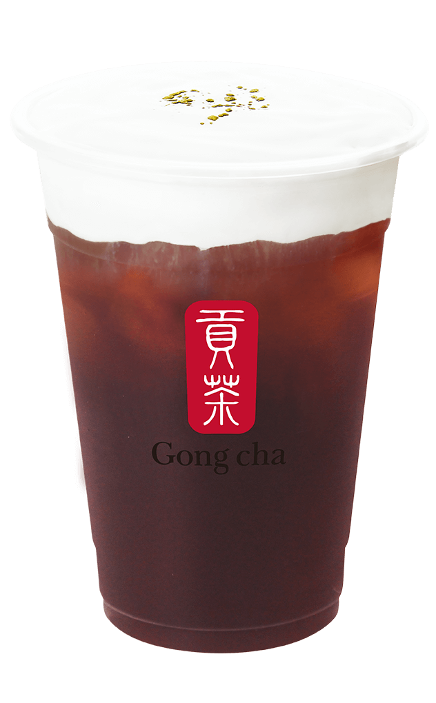 Milk Foam Black Tea Gong cha